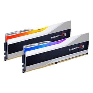G.SKILL Trident Z5 RGB Series 32GB (2 x 16GB) DDR5 7200 Desktop Memory Silver