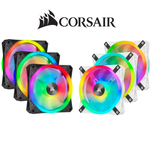 Corsair iCUE QL120 RGB, 120 mm RGB LED PWM Fans