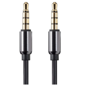 Monoprice Onyx Series Auxiliary 3.5mm TRS AUX Cable, 1.8m