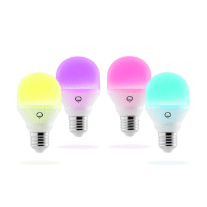 LIFX Mini (E27) Wi-Fi Smart LED Light Bulb, Pack of 4