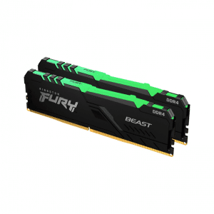 Kingston FURY Beast RGB 32GB (2x16GB) 3600MT/s DDR4 CL18 Memory Kit