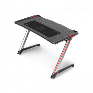 Alpha Gamer Lectra RGB Gaming Desk With RGB Lighting