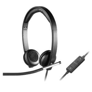 Logitech H650e USB Business Stereo Headset - Black