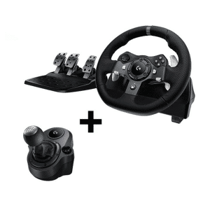 Logitech Driving Force G920 Racing Wheel with Driving Force Shifter for Xbox One and PC - Black