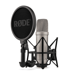 RODE NT1GEN5 GENERATION SILVER STUDIO CONDENSER MICROPHONE