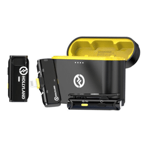 HOLLYLAND LARK C1 DUO 650FT DIGITAL WIRELESS MICROPHONE 2.4GHZ (2TRX+1RX) (LIGHTNING)