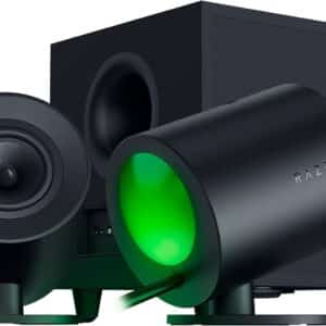 Razer Nommo V2 Full-Range 2.1 PC Gaming Speakers with Wired Subwoofer