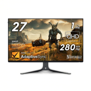 Dell Alienware AW2723DF 27" Fast IPS Nano Color 240Hz (280Hz OC) 1ms 2K HDR Gaming Monitor NVIDIA® G-SYNC/AMD FreeSync Premium Pro