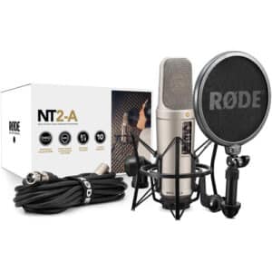 RODE NT2-A Large-Diaphragm Multipattern Studio Condenser Microphone