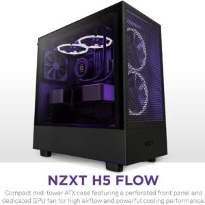 NZXT H5 Flow Edition ATX Mid Tower Case