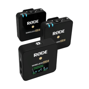 RODE WIRELESS GO II 2-PERSON COMPACT DIGITAL WIRELESS MICROPHONE SYSTEM/RECORDER