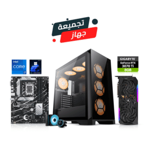 Gaming PC i7-13700F, Asus B760 D5 MB, 16GB DDR5 RAM, 1TB NVMe SSD, Gigabyte RTX 3070 Ti 8GB VGA, 750 Watt Gold PSU, L120 Liquid Cooler, GameMax Leader E-ATX Case, USB WiFi Adapter, Windows 11 Pro License