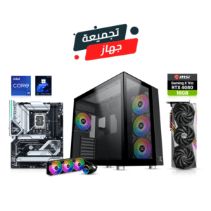 Gaming PC i9-14900K, Asus Z790-A WiFi D5 MB, 32GB DDR5 (6000) RAM, 2TB NVMe Gen-4 (7300) SSD, MSI GeForce RTX 4080 Gaming X Trio 16GB VGA, MSI 1000 Watt Gold PSU, Azza L360 Liquid Cooler, Xigmatek Aquarius Pro Case with 7x Fan, Win 11 Pro