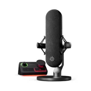 SteelSeries Alias Pro - XLR Pro Gaming Microphone + Stream Mixer