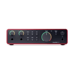 Focusrite Scarlett 2i2 4th Gen USB Audio Interface