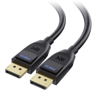 Cable Matters [VESA Certified] DisplayPort 2.1 Cable 2m, Support 40Gbps DP40 8K 120Hz, 4K 144Hz with FreeSync, G-SYNC and HDR for Gaming Monitor