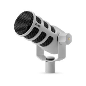 RODE PODMIC USB VERSATILE DYNAMIC BROADCAST MICROPHONE (WHITE)