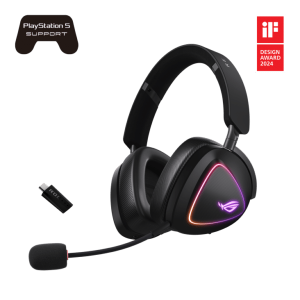 ASUS ROG DELTA II RGB Wired Gaming Headset - Black