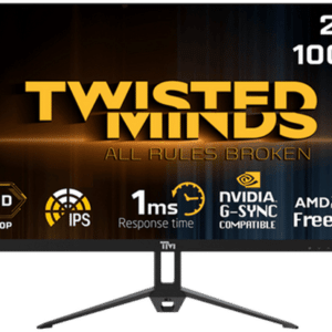 Twisted Minds 24" FHD, 100Hz, IPS, 1ms Gaming Monitor