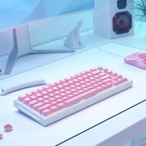 Glorious GMMK ABS Doubleshot V2 Mech Keycaps (123 Keys) Pink