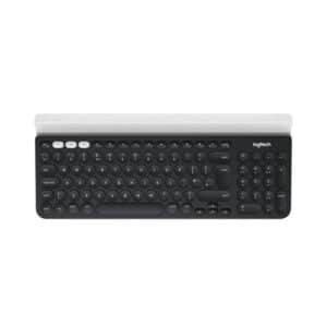 Logitech K780 Multi-Device Wireless Keyboard For Windows Mac Chrome OS Android iOS - Dark Grey/White