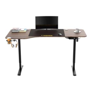 Twisted Minds T-Shaped Gaming Desk Electric-Height Adjustable - Right (160*75cm)