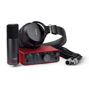 Focusrite Scarlett Solo Studio 4th Gen Recording Bundle