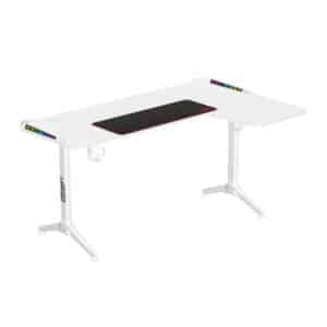 Twisted Minds WARRIOR L-Shaped RGB Gaming Desk (Right) White (160*100*75cm)