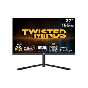 Twisted Minds 27'' QHD, 165Hz, Fast IPS, 0.5 ms, HDMI 2.1, HDR400 Gaming Monitor