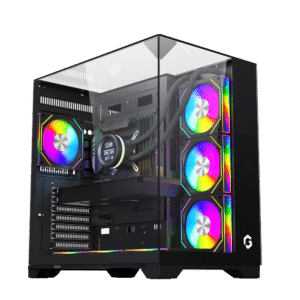 GAMEON GO-VALKYRIEI-M VaIkyriei Series 3 Side Glass Mid Tower Gaming Case