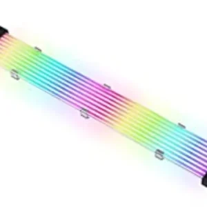 LIAN LI STRIMER PLUS V2 12+4 to 12+4-Pin, 8 Light Guides Addressable RGB Extension Cable