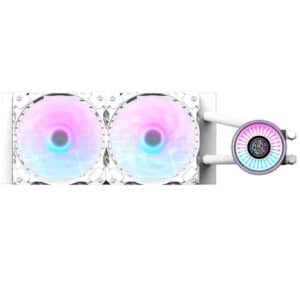 Aigo Darkflash Nebula DN 240 ARGB Liquid CPU Cooler – White