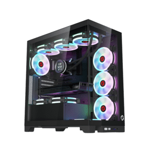 GAMEON Emperor Midnight IV Series Mid Tower Gaming Case