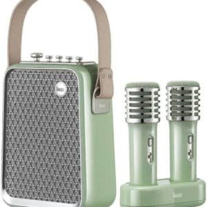 Divoom Songbird HQ - 50W Bluetooth Speaker with Karaoke Dual Wireless Microphones