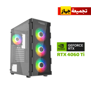 Gaming PC i5-14400F CPU, H610 Motherboard, 16GB RAM DDR4, 1TB SSD NVME, ZOTAC 4060 TI 16GB VGA, 750 WATT PSU, Twisted Minds Titan Mid, USB Wi-Fi Adapter, Windows 11 Pro (License)