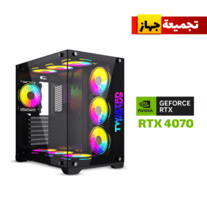 Gaming PC AMD RYZEN 7 7800X3D CPU, MSI Pro B840-P Wifi DDR5 MB, 32GB DDR5 RAM, 1TB NVMe (6000) SSD, RTX 4070 12GB VGA, 750 WATT Bronze PSU, L240 Liquid Cooler, Twisted Minds Bullet-07 Mid Tower Case, Windows 11 Pro License
