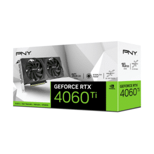 PNY GeForce RTX 4060Ti 16GB Verto Dual Fan GDDR6 Graphics Card
