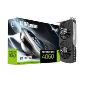 Zotac Gaming GeForce RTX 4060 Twin Edge 8GB GDDR6 Graphics Card - Black