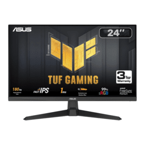 ASUS TUG GAMING VG249Q3R - 23.8 Inch FHD 180Hz Fast IPS Gaming Monitor - Black
