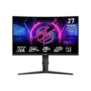 MSI MPG 275CQRXF 27" WQHD VA Panel 240Hz 0.5ms Type-C 98W Vesa Display HDR 400 Gaming Monitor