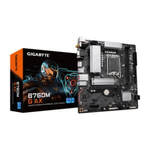 GIGABYTE B760M G AX DDR5 Micro ATX Motherboard - Black