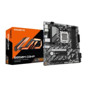 GIGABYTE B850M D3HP DDR5 AM5 Micro ATX Motherboard - Black