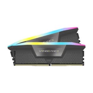 CORSAIR VENGEANCE® RGB 32GB (2x16GB) DDR5 DRAM 6400MT/s CL32 AMD EXPO & Intel XMP Memory Kit
