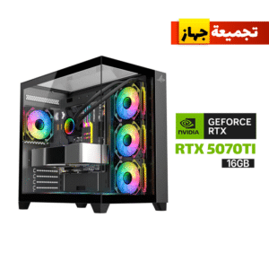 Gaming PC i9-14900KS Processor, ASUS TUF Z790 WIFI Motherboard, 64GB RAM DDR5 (6000), WD 2TB GEN-4 SSD (7250) ZOTAC RTX 5070TI 16GB VGA, 1000 WATT GOLD PSU, MSI L360 Liquid Cooler, Sharx Profin GX700 Mid Tower Case, Windows 11 Pro (License)