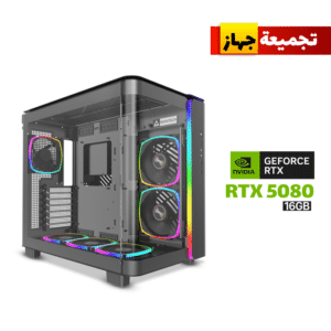 Gaming PC i7-14700K, Asus TUF Gaming Z790 WiFi D5 MB, 32GB DDR5 (6000) RAM, 2TB NVMe Gen-4 SSD, PNY RTX 5080 16GB VGA, Asus Prime L360 Liquid Cooler, Silver Stone 1000 WATT GOLD PSU, Montech King 95 Pro Mid Tower Case with 6x RGB Fans, Win 11 Pro (License)