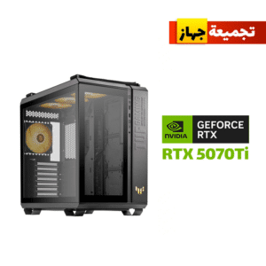 Gaming PC AMD Ryzen 7 7800X 3D Processor,ASUS TUF X870-PLUS WIFI Motherboard,32GB RAM DDR5 (6000),2TB SSD NVME (6000),RTX 5070Ti 16GB VGA,1000 WATT PSU GOLD,ASUS Tuff L360 Liquid Cooler, Asus TUF GT502 PLUS Mid Tower Case,Windows 11 Pro (License)