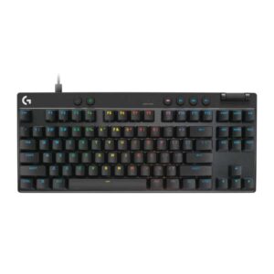 Logitech Pro X TKL Rapid Trigger, On Board Lighting Profile, Key Control, 1ms Report Rate, Magnetic Analog - Black