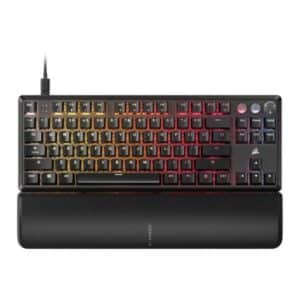 CORSAIR K70 PRO TKL- RED MGX V2 Switch Wired Gaming Keyboard with Rapid Trigger - Black