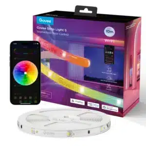 Govee RGBIC Wi-Fi + Bluetooth LED Strip Lights With Protective Coating (10M) - H612C