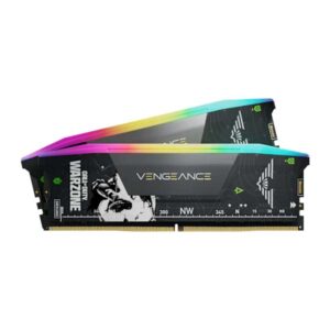Corsair Vengeance RGB 32GB (2x16GB) DDR5 DRAM 6000MT/s CL30 Memory Kit - Call of Duty Warzone Edition - Grey